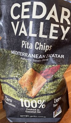 Pita Chips Mediterranean Za’atar