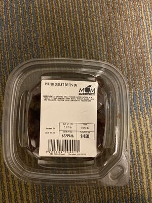 Pitted Deglet Dates OG