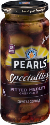 Pitted Medley Greek Olives