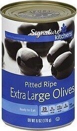 Pitted Ripe Extra Large Olives