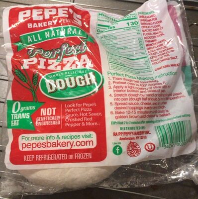 Pizza dough frozen