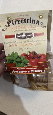 Pizzettina with Tomato & Basil