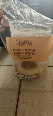 PLAIN FORK SPLIT ENGLISH MUFFIN