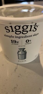 plain simple ingredient skyr