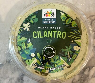 Plant Based Creamy Cilantro Dips