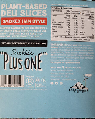 Plant-based Deli Slices Smoked Ham style