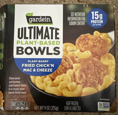 Plant Based Fried Chick’n Mac & Cheese