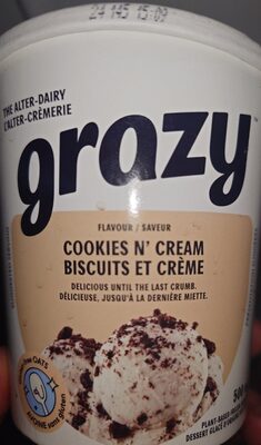 Plant-Based Frozen Dessert - Cookies N' Cream Flavour