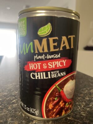 Plant Based Hot & Spicy Chili With Beans