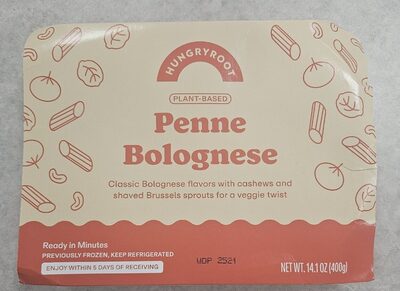 Plant Based Penne Bolognese
