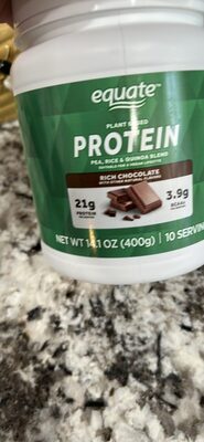 PLANT BASED PROTEIN PEA, RICE & QUINOA BLEND RICH CHOCOLATE