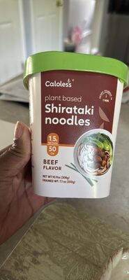plant based Shirataki noodles