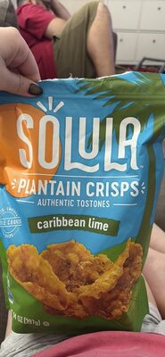Plantain Crisps Caribbean Lime