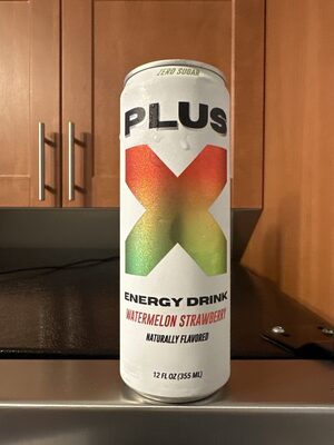 Plus X Energy Drink Watermelon Strawberry