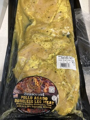 Pollo Asada Boneless Leg Meat