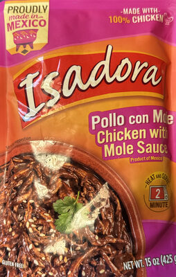 Pollo con Mole Chicken with Mole Sauce
