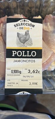 Pollo Jamoncitos (muslos de pollo)