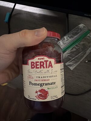 Pomegranate Traditional Fruit Spread