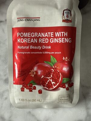 Pomegranate with Korean red ginseng