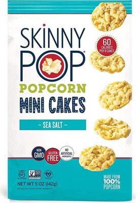 Pop Corn Mini Cakes Sea Salt