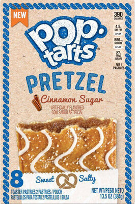 Pop tarts pretzel cinnamon sugar
