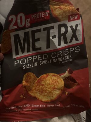 Popped Crisps BBQ