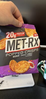 Popped Crisps Kickin' Sweet Chili