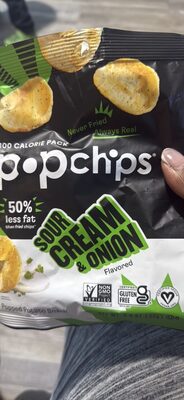 popped potato snack