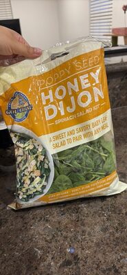 Poppy Seed Honey Dijon Spinach Salad Kit