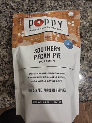 Poppy Southern Pecan Pie Popcorn