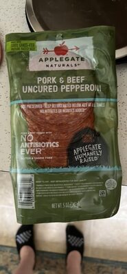 Pork & Beef Uncured Pepperoni
