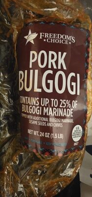 Pork Bulgogi