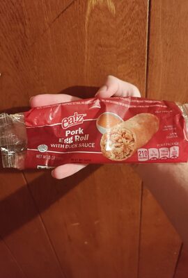 Pork Egg Roll with Duck Sauce