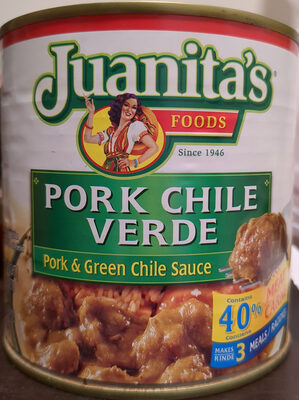 pork & green chile sauce