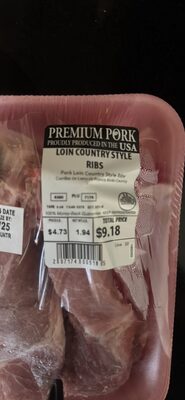 Pork Loin Country Style Ribs