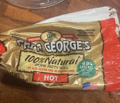 Pork patty roll Hot