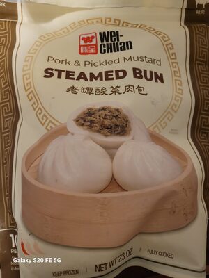 Pork & Pickled Mustard Steamed Bun