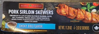 Pork Sirloin Skewers