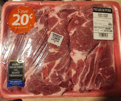 Pork Steaks Family Pack