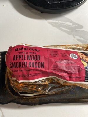 Pork Topped With Applewood Smoked Bacon