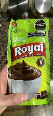 Postre sabor a Chocolate