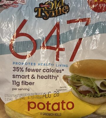 Potato Sandwich Rolls