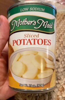 Potatoes, Sliced