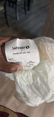 POTATOES/YAMS SWEET WHITE