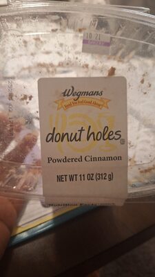 Powdered Cinnamon Donut Holes