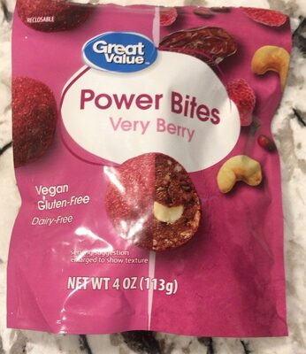 Power bites very berry