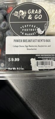 POWER BREAKFAST BENTO BOX