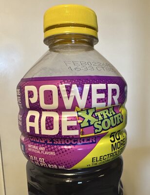 Powerade Xtra Sour Grape Shocker