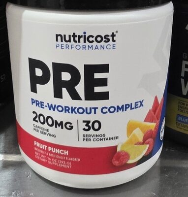 Pre-Workout Complex Fruit Punch