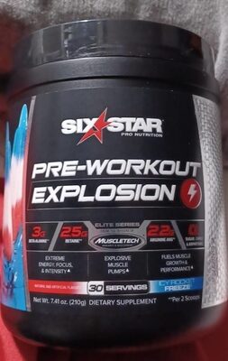 Pre-Workout Explosion